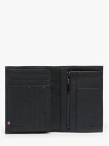 Wallet Leather Madras Etrier Blue madras EMAD271-vue-porte