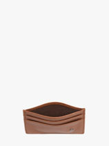 Card Holder Leather Madras Etrier Brown madras EMAD011-vue-porte