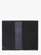 Checkholder Madras Leather Etrier Blue madras EMAD905-vue-porte