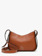 Sac Bandoulire M Foudre Cuir Etrier Marron foudre EFOD089M