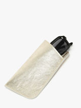 Sunglass Case Etincelle Iris�e Leather Etrier Gold etincelle irisee EETI5017-vue-porte