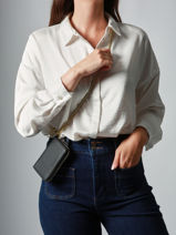 Porte-monnaie Equestre Cuir Etrier Noir equestre EEQT096M-vue-porte