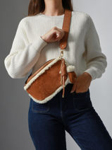 Belt Bag Alpin Leather Etrier Brown alpin EALP022M-vue-porte