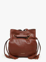 Small Leather Tradition Bucket Bag Etrier Brown tradition ETRA004S