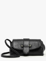 Sac Bandoulire S Agnes Cuir Etrier Noir agnes EAGC205S