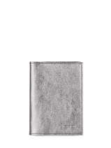 Leather Etincelle Iris�e Passport Holder Etrier Silver etincelle irisee EETI025