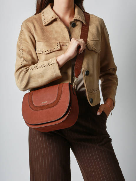 Crossbody Bag M Lasso Leather Etrier Brown lasso ELAS152M other view 1