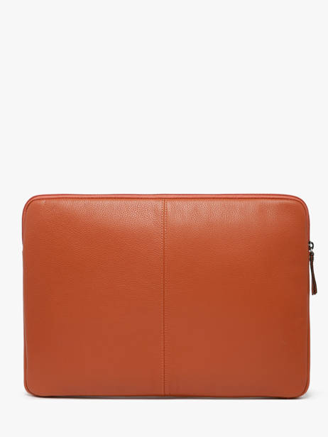 Housse Ordinateur Flandres Pc 15'' Cuir Etrier Orange flandres EFLA8835 vue secondaire 3